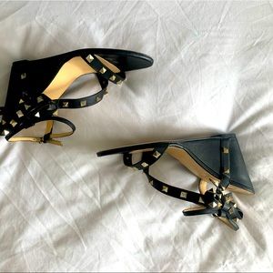 Gorgeous Valentino wedges, 39.5, worn ONCE!
